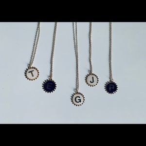 Letters necklace -goldfilled